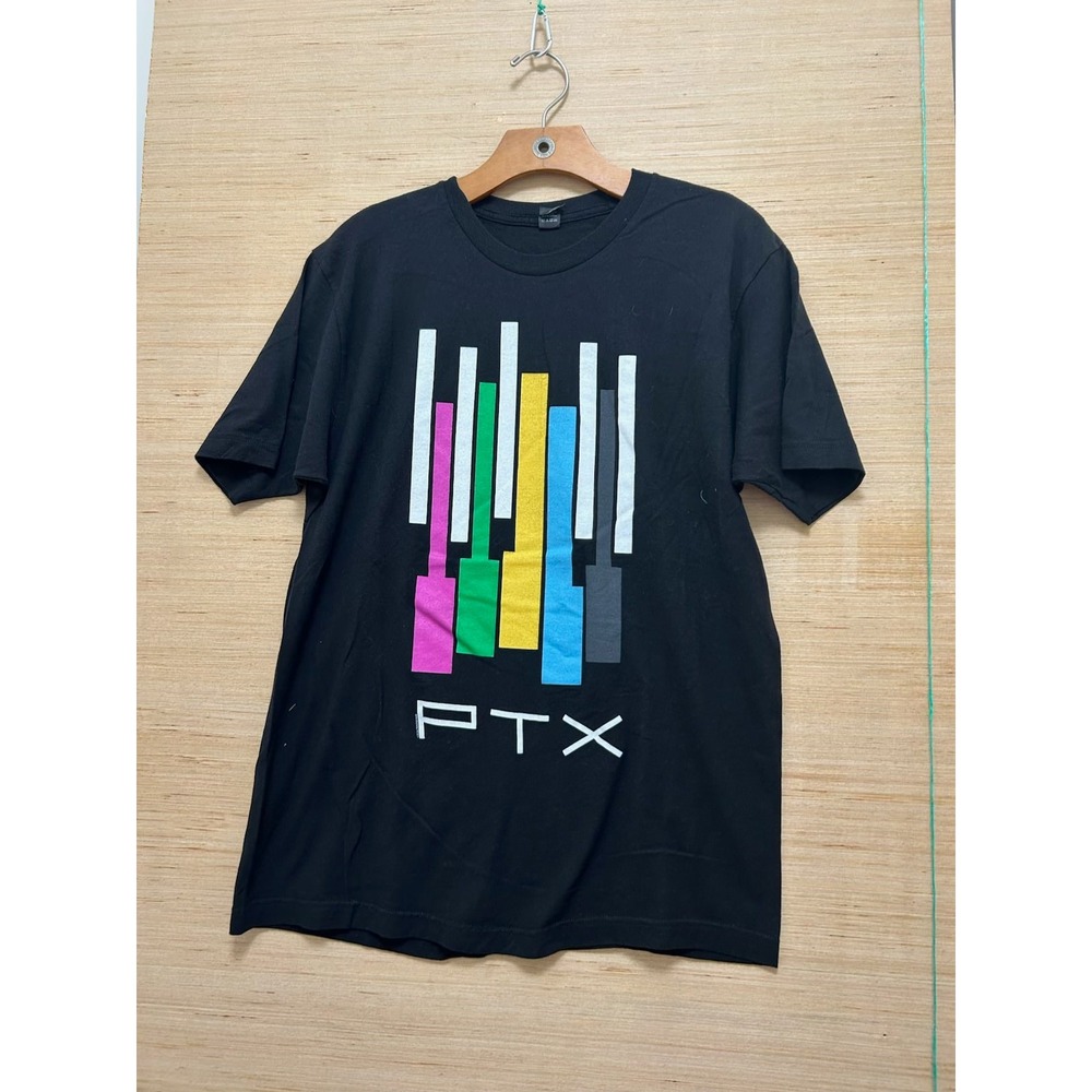 Pentatonix PTX Tour 2016 T Shirt Black Graphic Print Tultex Size Large
